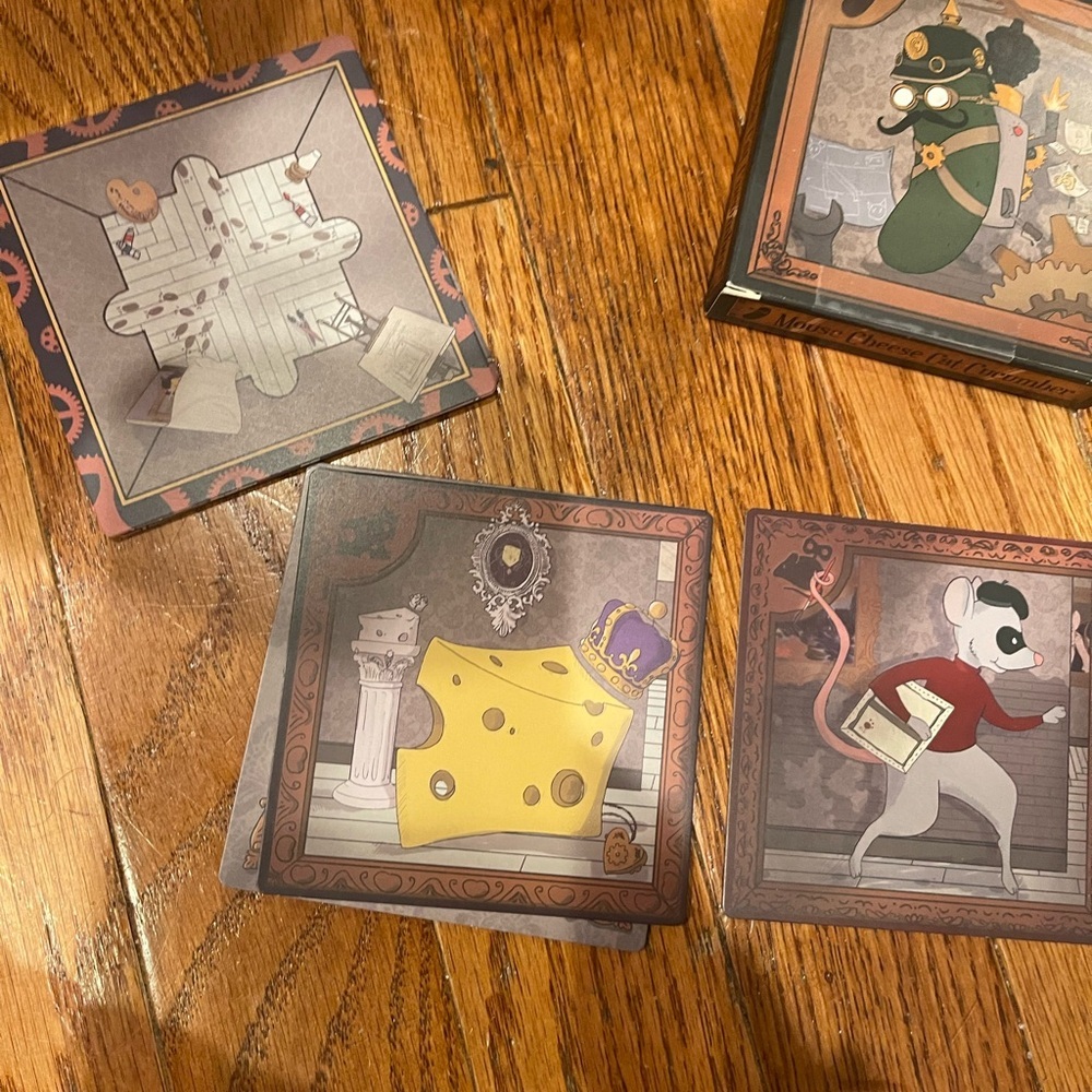 Mouse Cheese Cat Cucumber Game - Multicolor - Picture 2 of 4